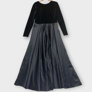 Vintage Scott McClintock Dress Size 16 Velvet Whimsigoth Formal Fairy Grunge